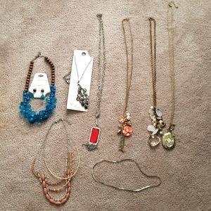 Multiple Necklaces